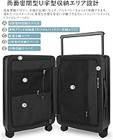 ★Ashardスーツケース キャリーケース 96L 軽量 ブラック Amazon.co.jp: [Ashard] キャリーケース 多機能 スーツケース